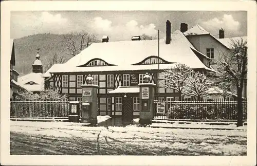 Ilsenburg HO Hotel Zu den roten Forellen Kat. Ilsenburg Harz