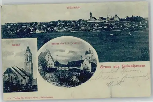 Babenhausen Schwaben Babenhausen Fuggerschloss x / Babenhausen /Unterallgaeu LKR