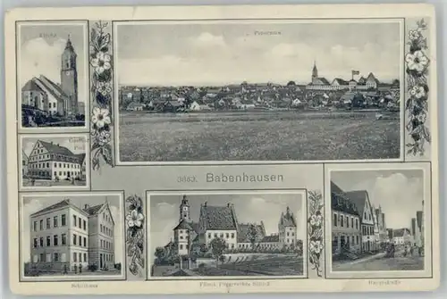 Babenhausen Schwaben Babenhausen Fuggerschloss Feldpost x / Babenhausen /Unterallgaeu LKR