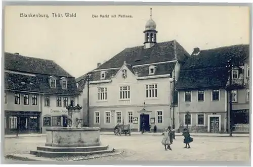 Bad Blankenburg Markt Rathaus *