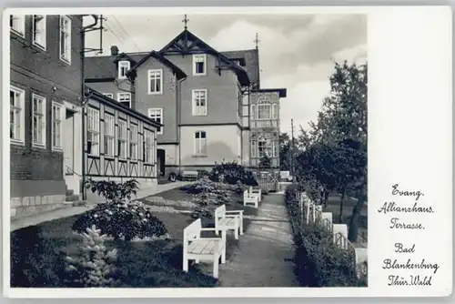 Bad Blankenburg Allianzhaus Terrasse *