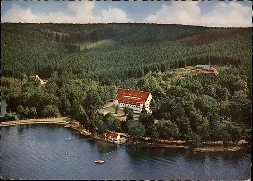 Moehnesee Jugendherberge Koerbecke Fliegeraufnahme  / Moehnesee /Soest LKR