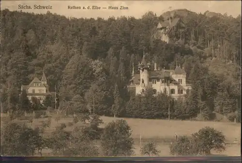 Rathen Saechsische Schweiz Haus Zion / Rathen Sachsen /Saechsische Schweiz-Osterzgebirge LKR