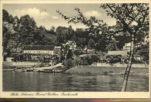 Rathen Saechsische Schweiz Basteisteite  / Rathen Sachsen /Saechsische Schweiz-Osterzgebirge LKR