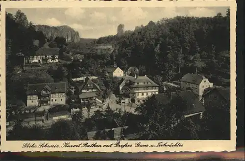 Rathen Saechsische Schweiz Grosser Gans  / Rathen Sachsen /Saechsische Schweiz-Osterzgebirge LKR