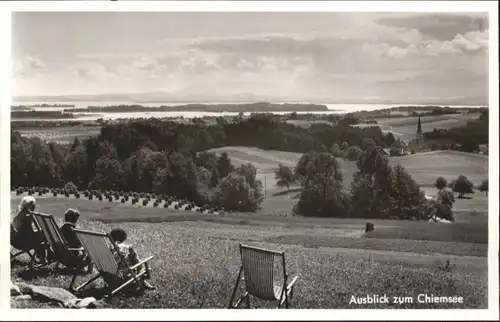 Chiemsee Gasthaus Weingarten Ratzinger Hoehe *