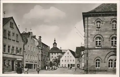 Wassertruedingen Marktplatz