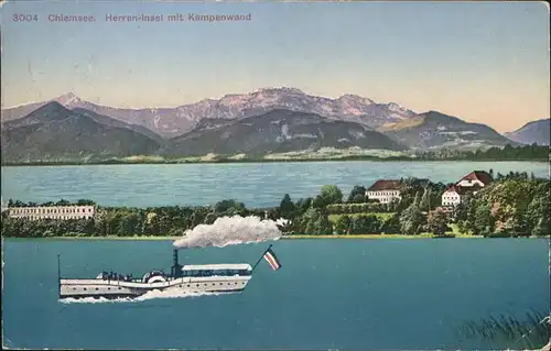 Chiemsee Herren-Insel
Kampenwand Kat. Chiemsee