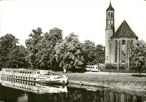 Brandenburg Havel Johanniskirche Schiff Kat. Brandenburg