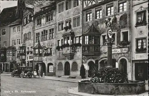 Stein Rhein Stein Rhein Rathausplatz * / Stein Rhein /Bz. Stein