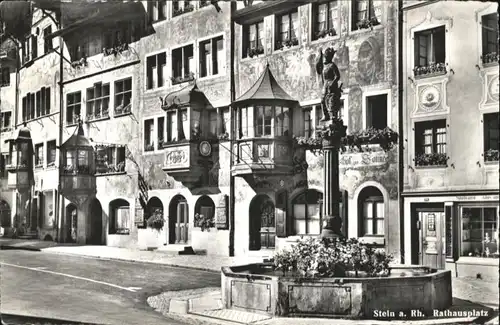 Stein Rhein Stein Rhein Rathausplatz x / Stein Rhein /Bz. Stein