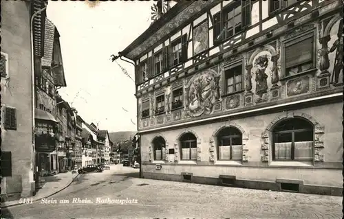 Stein Rhein Rathausplatz Kat. Stein Rhein