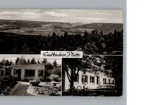 Biedenkopf Waldgaststaette Endbacher-Platte / Biedenkopf /Marburg-Biedenkopf LKR