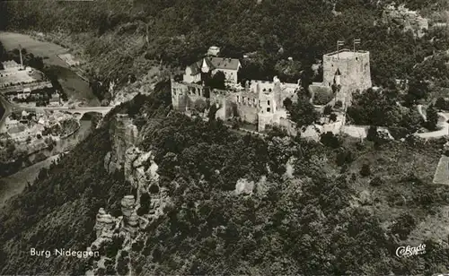 Nideggen Fliegeraufnahme Burg *