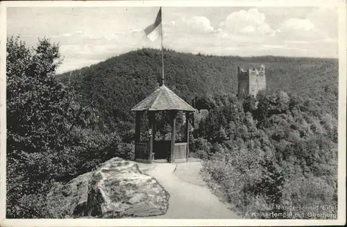 Manderscheid Eifel Manderscheid Eifel Kaisertempel Oberburg x / Manderscheid /Bernkastel-Wittlich LKR