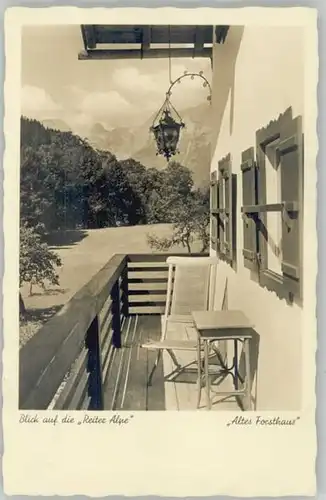 Ramsau Berchtesgaden Ramsau Berchtesgaden Altes Forsthaus ungelaufen ca. 1930 / Ramsau b.Berchtesgaden /Berchtesgadener Land LKR