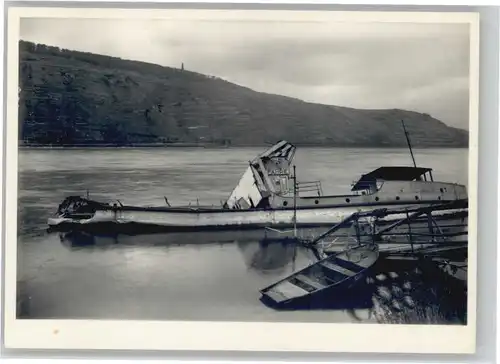 Bingen Rhein Bingen Le bateau de passage *