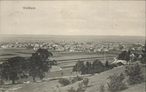 Weilheim Oberbayern  / Weilheim i.OB /Weilheim-Schongau LKR