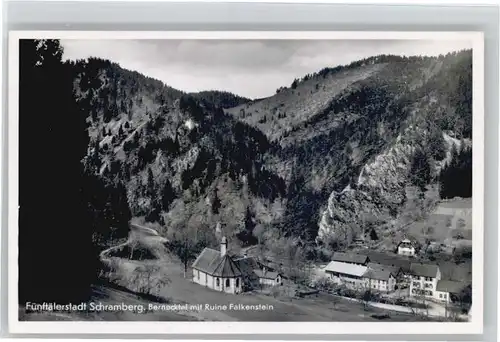 Schramberg Ruine Falkenstein Bernecktal *