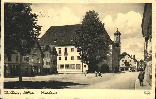 Weilheim Oberbayern Rathaus 
