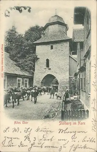 Stolberg Harz Altes Tor Kat. Stolberg Harz