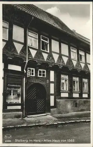 Stolberg Harz Altes Haus Kat. Stolberg Harz