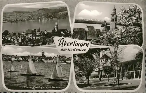 ueberlingen Bodensee Muenster Kurhalle See Boot / ueberlingen /Bodenseekreis LKR