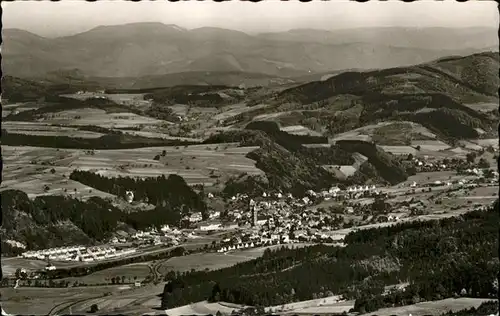 Elzach Blick vom Hoernleberg / Elzach /Emmendingen LKR