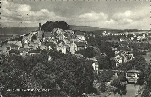 Arnsberg Westfalen Arnsberg Bruecke x / Arnsberg /Hochsauerlandkreis LKR