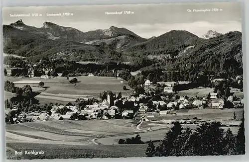 Bad Kohlgrub Bad Kohlgrub  ungelaufen ca. 1955 / Bad Kohlgrub /Garmisch-Partenkirchen LKR