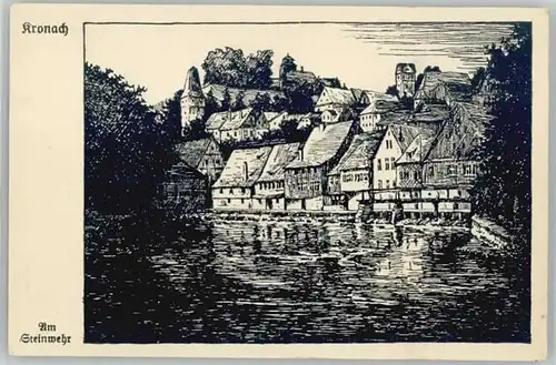 Kronach Oberfranken Steinwehr *