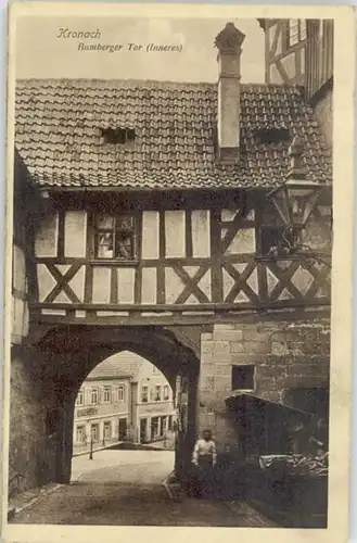 Kronach Oberfranken Bambergertor *