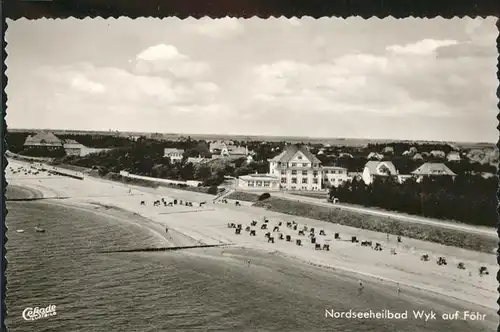 Wyk Foehr Fliegeraufnahme  / Wyk auf Foehr /Nordfriesland LKR