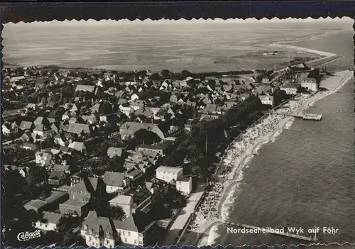 Wyk Foehr Fliegeraufnahme  / Wyk auf Foehr /Nordfriesland LKR