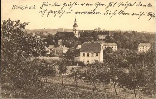 Koenigsbrueck Teilansicht / Koenigsbrueck /Bautzen LKR