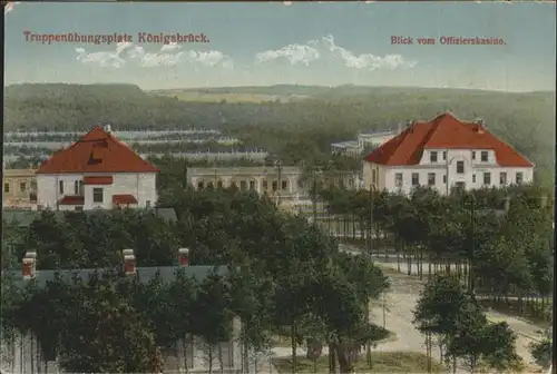 Koenigsbrueck Truppenuebungsplatz Offizierskasino / Koenigsbrueck /Bautzen LKR