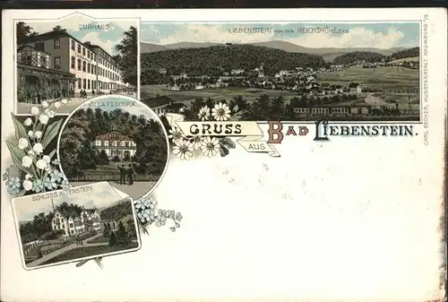 Bad Liebenstein Kurhaus Villa Feodora Schloss Altenstein *