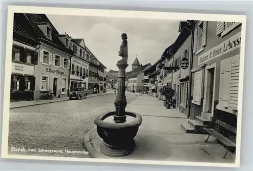 Elzach Hauptstrasse Brunnen *