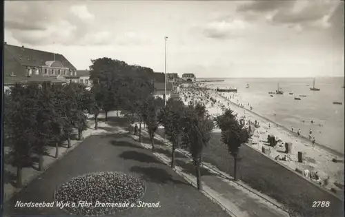 Wyk Foehr Nordsee Promenade Strand *