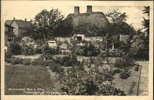 Wyk Foehr Nordsee Friesenhaus Kurhausgarten *