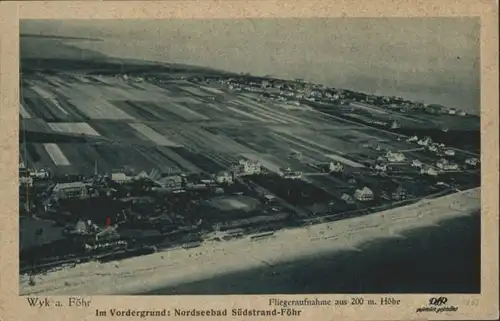 Wyk Foehr Nordsee Fliegeraufnahme *