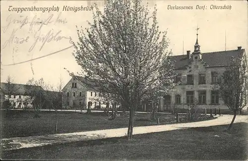 Koenigsbrueck Truppenuebungsplatz Kat. Koenigsbrueck