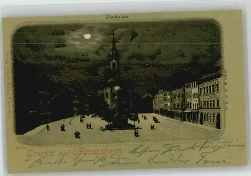 Traunstein Stadtplatz x 1898