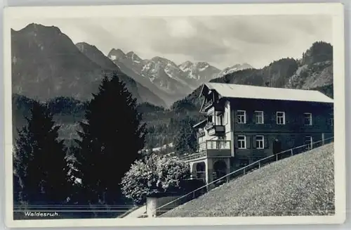 Oberstdorf Restaurant Waldesruh *