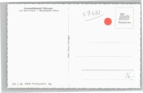 Tuebingen Waldhaeuser Hoehe *