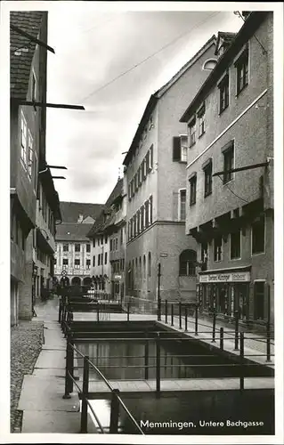 Memmingen Untere Bachgasse Kat. Memmingen