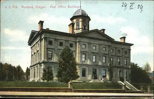 Portland Oregon Post Office Kat. Portland