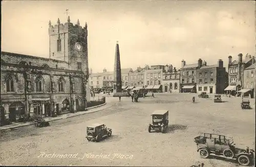 Richmond Richmondshire Market Place Kat. Richmondshire