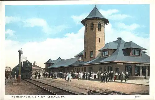 Lebanon Pennsylvania Reading Station Kat. Lebanon