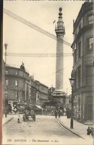 London Monument Kat. City of London